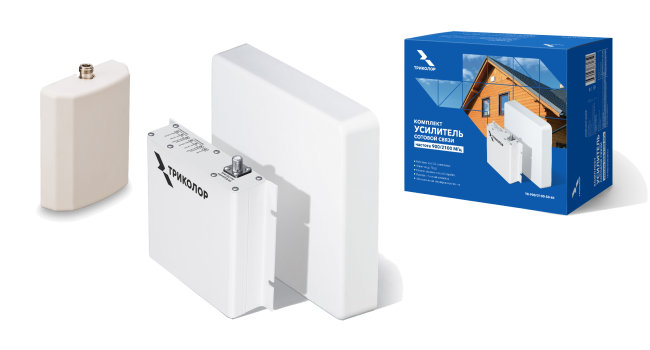 Комплект усиления сигнала сотовой связи TR-1800/2100-50-kit